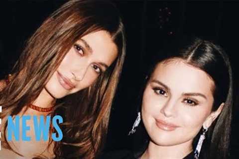 Hailey Bieber Likes Selena Gomez's Bikini Pic After Resolving Drama | E! News