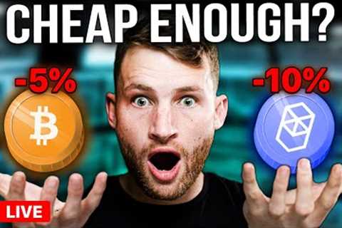 ALTCOIN BLOODBATH ENDING! (WHY I'M BUYING MORE NOW)