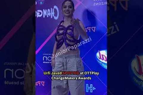 Urfi ki yh nayi dress kaisi lagi aapko? batao batao🤩  | Junior Paparazzi