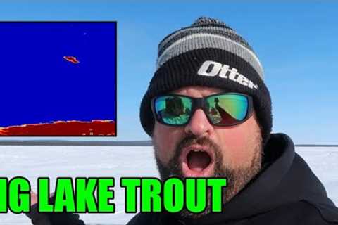 Last Ice Fishing Video EVER?? | Big Lake Trout!