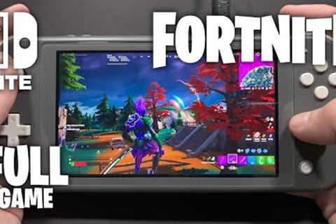 Fortnite on Nintendo Switch Lite #539