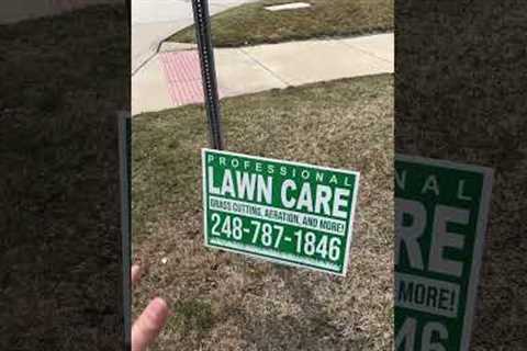 Cheap Yard Signs @ UZ Marketing!