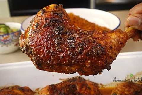 How to make the best melt in your mouth tasty Oven Baked Chicken  - quick roasted chicken recipes