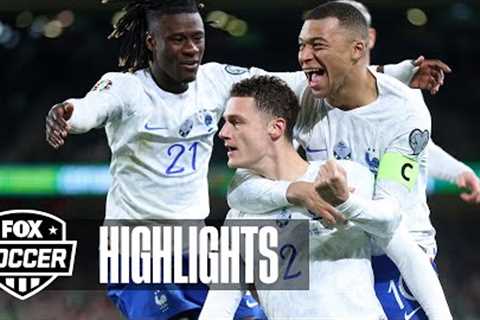 Ireland vs. France Highlights | UEFA European Qualifiers