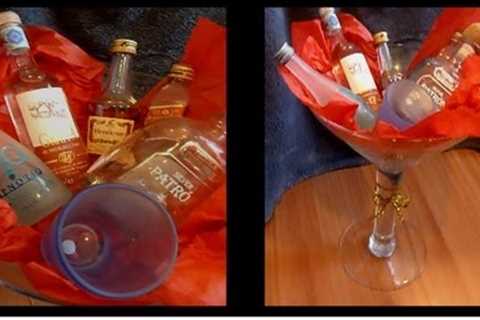 Diy Gift Basket with Alcohol