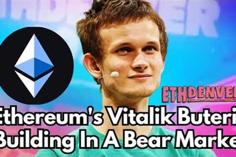 Ethereum Co-Founder Vitalik Buterin Talk On Building In A Bear Market Ethdenver '23 #ethereum #eth