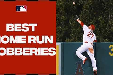 Relive some of the BEST home run robberies! (Feat. Mike Trout, Mookie Betts, Kevin Pillar and MORE!)