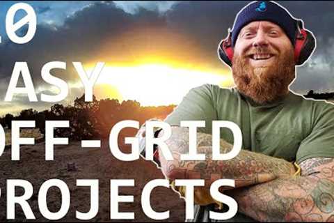 10 cheap and easy off-grid diy projects