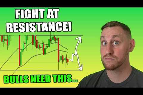 BITCOIN FIGHT AT RESISTANCE! - ETH WAKES UP