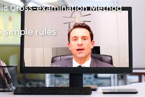 Cross Examination made easy | 6 simple rules | Technique used by experienced Family Lawyer