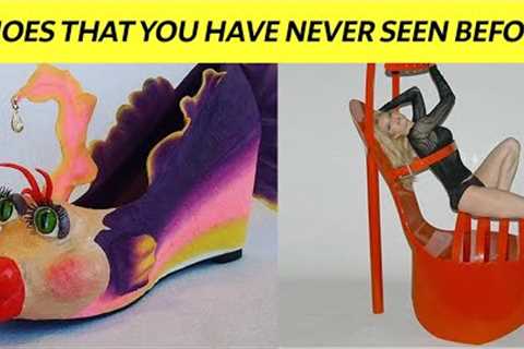 WORLD'S WEIRDEST SHOES | MOST STRANGEST SHOE FASHION|| THE WEIRD SHOE DESIGNS COLLECTION