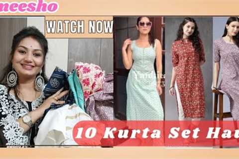 Huge MEESHO SuitSet Haul #meesho #tryon #fashion #style #meeshohaul #fashionstyle..