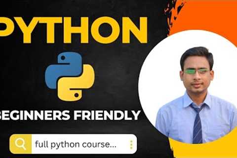 Python Tutorial for Beginners | Arithmetic operation | Full Course | Programming Course | Free