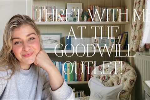 Thrift with me at the GOODWILL OUTLET!