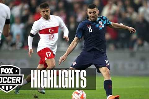 Turkey vs. Croatia Highlights | UEFA European Qualifiers