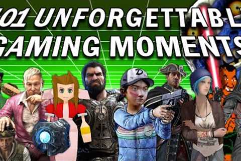 101 Most Unforgettable Moments In Gaming History