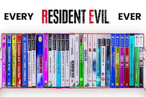 Unboxing Every Resident Evil + Gameplay | 1996-2023 Evolution