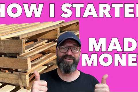 Use PALLETWOOD to make MONEY and learn woodworking.
