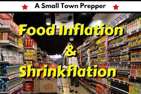 Surviving the Grocery Store: Prepping for Food Inflation and Shrinkflation!! Get Prepared Now