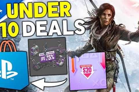 10 AMAZING PSN Game Deals UNDER $10! SUPER CHEAP PS4 Games (NEW PlayStation Game Deals 2023)