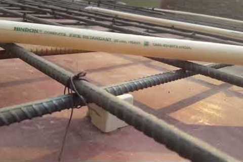 Slab casting preparation of masonry wall supported slab | Slab casting video | Civil At Home