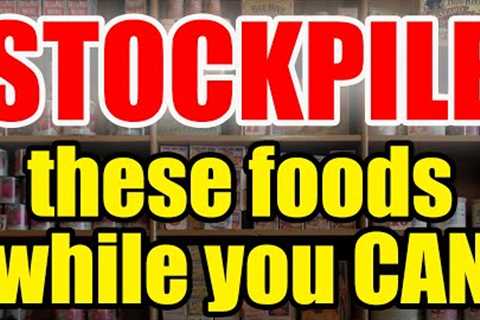 Top 10 Foods to STOCKPILE on a BUDGET – PREP and SAVE!