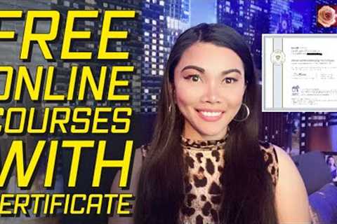 Free Online Courses with Certificate of Completion 2022