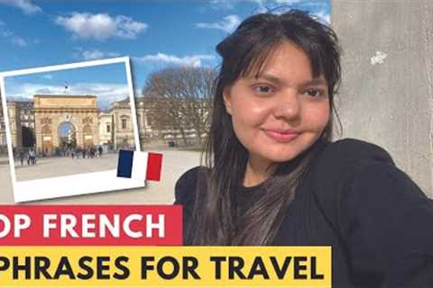 Top French Phrases for Travelling in Paris you need to Know 🇫🇷[French for Beginners]