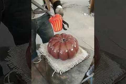 Glass Blowing Craftsman Professional at High Level is Awesome #659