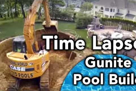 Gunite  Inground Pool Installation