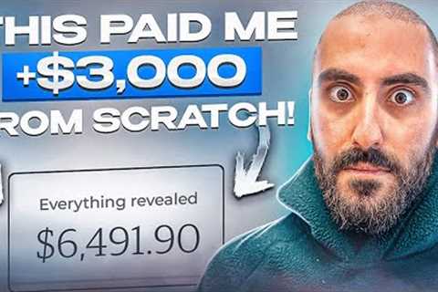 The *EASIEST* $1,500/WEEK Method to Make Money Online For Beginners in 2023 (Easy Side Hustle)