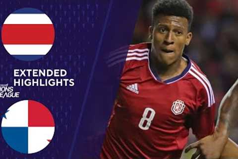 Costa Rica vs. Panama: Extended Highlights | CONCACAF Nations League | CBS Sports