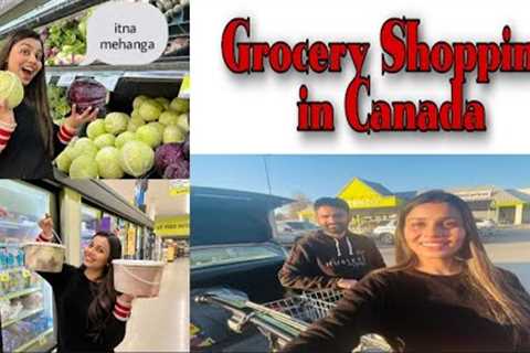Grocery Shopping in Canada || T-NAV ||