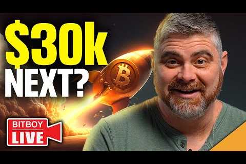 Bitcoin's $30K DESTINY! (Network Upgrade PUMPS Cardano)