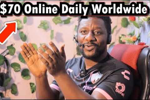 Fastest Way to Earn $70 per Day Online Without Investment REALISTIC Method