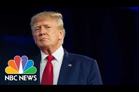 LIVE: Trump indicted by Manhattan grand jury | NBC News