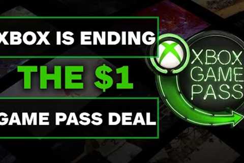 Xbox is Ending the $1 Xbox Game Pass Deal