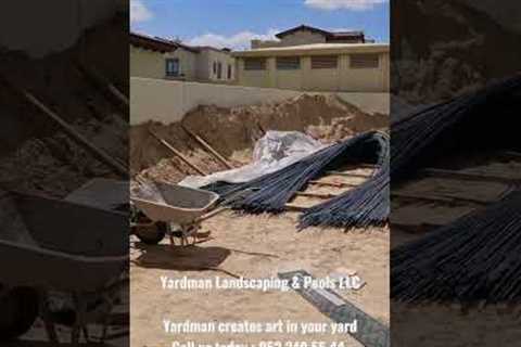 #yardman#complete backyard modification #outdoor swimming pool construction # landscape design #