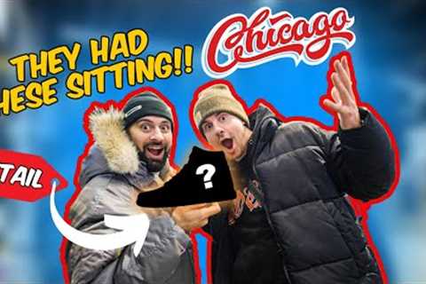 FAMOUS YOUTUBER GOES SNEAKER SHOPPING WITH ME IN CHICAGO!!! *I CAN'T BELIEVE WE FOUND THESE SITTING