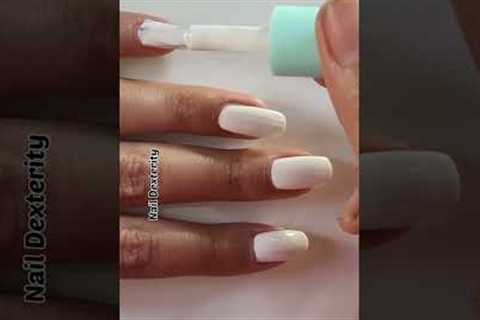 Nail Art without using Tools 💅🥰 #shorts #nailart #viral  #youtubeshorts