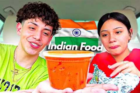 AMERICANS 1st Time Trying INDIAN Food