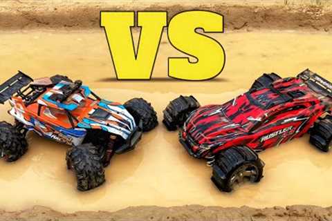 XLF X05 A RC Car vs Traxxas Rustler 4x4 | Remote Control Car | Traxxas RC Cars