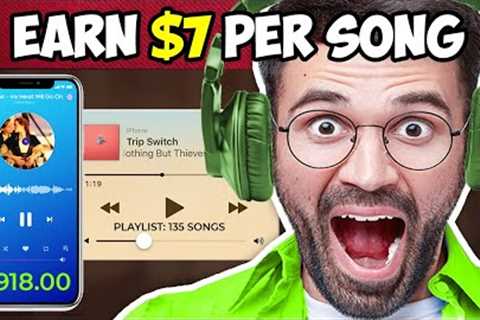 Earn $900 Just By Listening To Music! (Make Money Online From Home 2023)