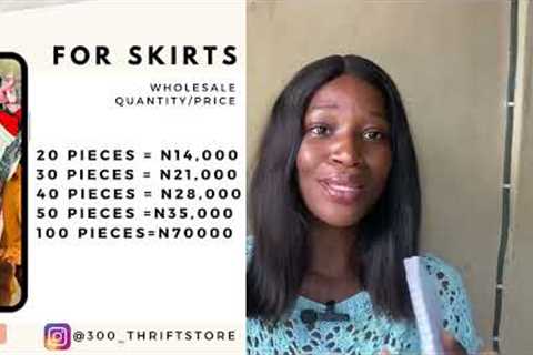 Best Online Store To Shop For Cheapest Thrift Wears As A Wholesaler | All You Need To Know
