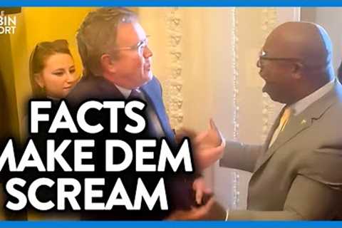 Dem Gets Enraged When Conservative Calmly Points Out Simple Facts | DM CLIPS | Rubin Report