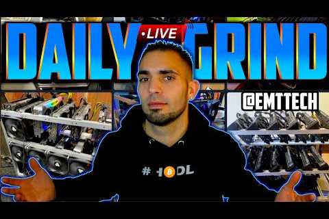 Crypto Mining Rig Pics! | The Daily Grind [LIVE]