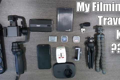 What equipments to carry for travel videos - Travel video gear- What’s in my Filming Travel Kit?