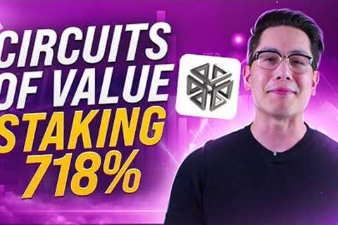 THE MOST PROFITABLE CIRCUITS OF VALUE coin STAKING at 718% 🚀 yield farming coval tutorial