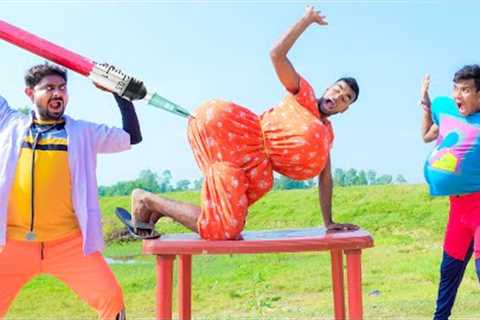 Must Watch Very Special New Comedy Video 😎 Amazing Funny Video 2023 Episode 204 By My Family