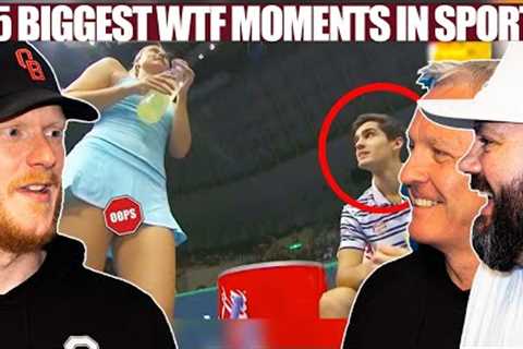 25 BIGGEST WTF MOMENTS IN SPORTS REACTION | OFFICE BLOKES REACT!!